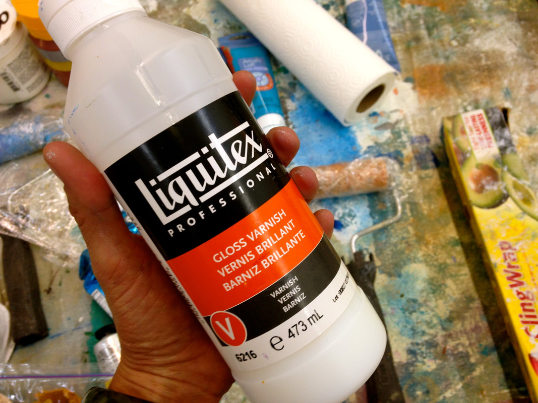 Help with liquitex inks appreciated!!. I m airbrushing the ink and after  that what happens is that if i touch that part with either a wet brush or i  try to paint